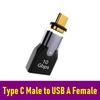 100W Magnetic USB Type-C OTG Adapter 40Gbps Thunderbolt Fast Charging Converter USB 3.0 Fash Driver Hub For Macbook Phone Ipad 3