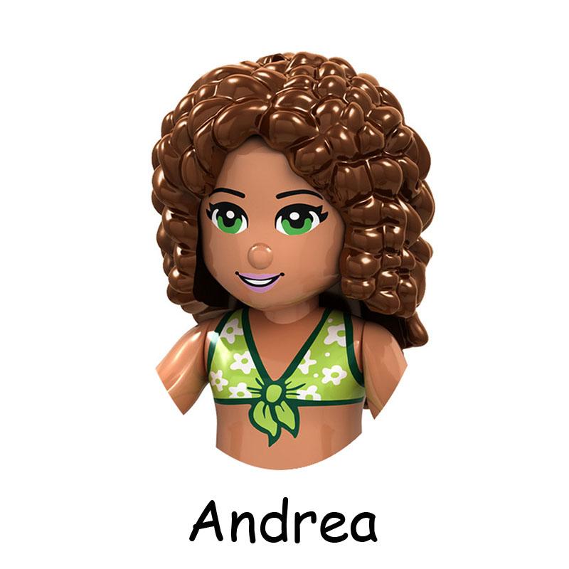 Нетоксичные сказочные принцессы дети Белль Чудовище Золушка Анна Оливия Модель Фигурка Блоки Конструктор Строительные Кирпичики Игрушки Для Детей