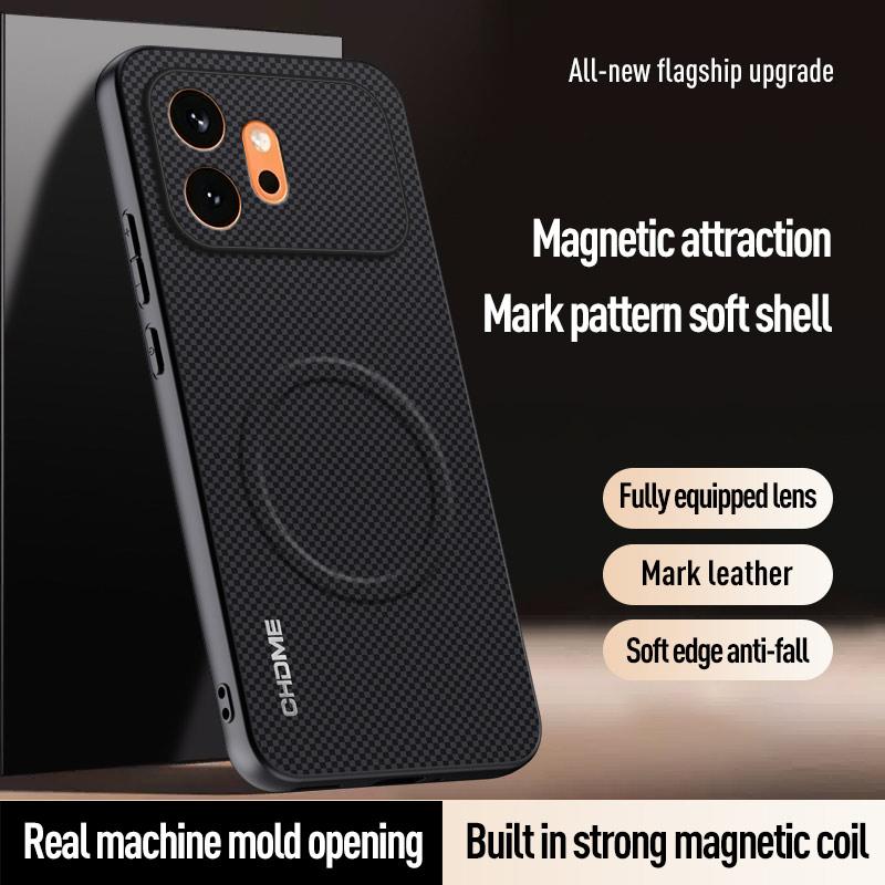 Магнитный чехол для телефона с бизнес-узором для Honor 600 Pro 400 Pro X9D X9C X9B X9A X8D X8C/B/A Защита камеры Ударопрочный чехол