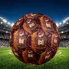 Футбольный мяч Bradford City AFC, размер 5. Износостойкий мяч из ПУ для матчевых тренировок и ежедневной практики. Подарок на день рождения для любителей футбола