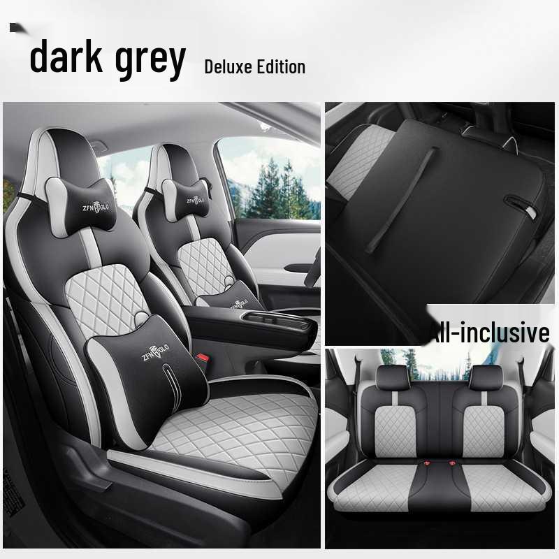 Wuling Bingo PLUS Leather Cartoon Car Seat Cushion for All Seasons