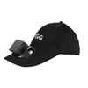 Fan Sunhat Strong Wind Cooling Sunshade Letter Embroidery Long Brim Sun Protection Detachable Fan USB Or Solar Charging Men Fan Cap Headwear