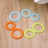 100 Pcs Colorful DIY Crochet Weave Knitting Marker Marking Ring Marking Circle Sewing Accessories