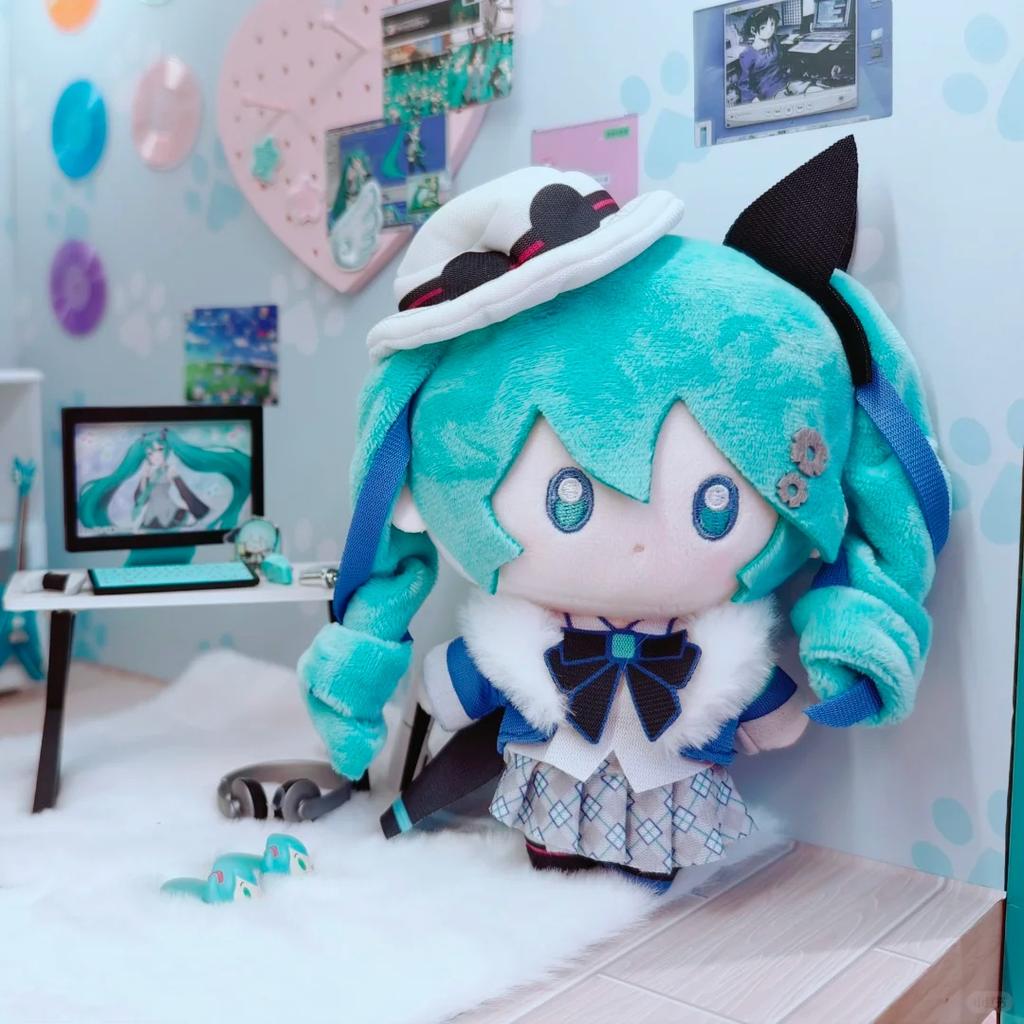 Kayou Genuine Hatsune Miku Concert Series 15cm Plush Toys Collection Toys Gifts Ornament Toys