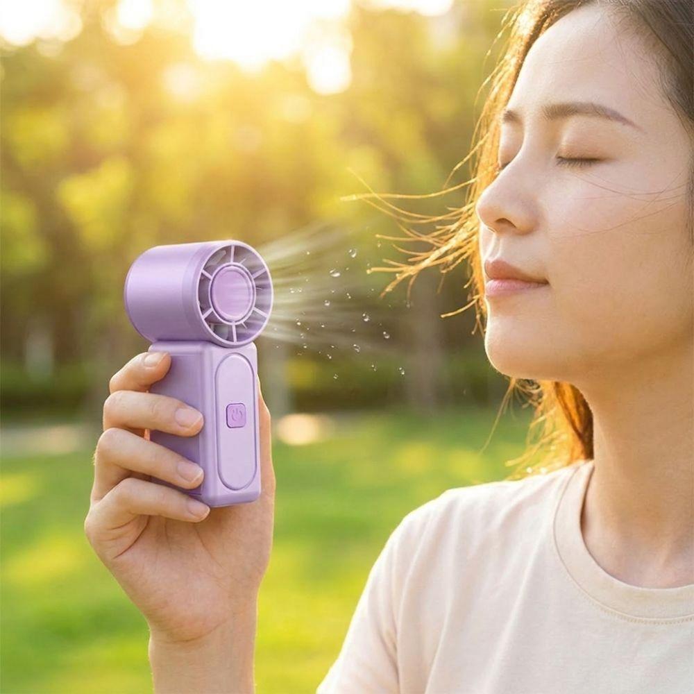 Adjustable Small Electric Fan Ultra-Quiet Pocket Fan Simple Portable Turbo Fan Outdoor Travel