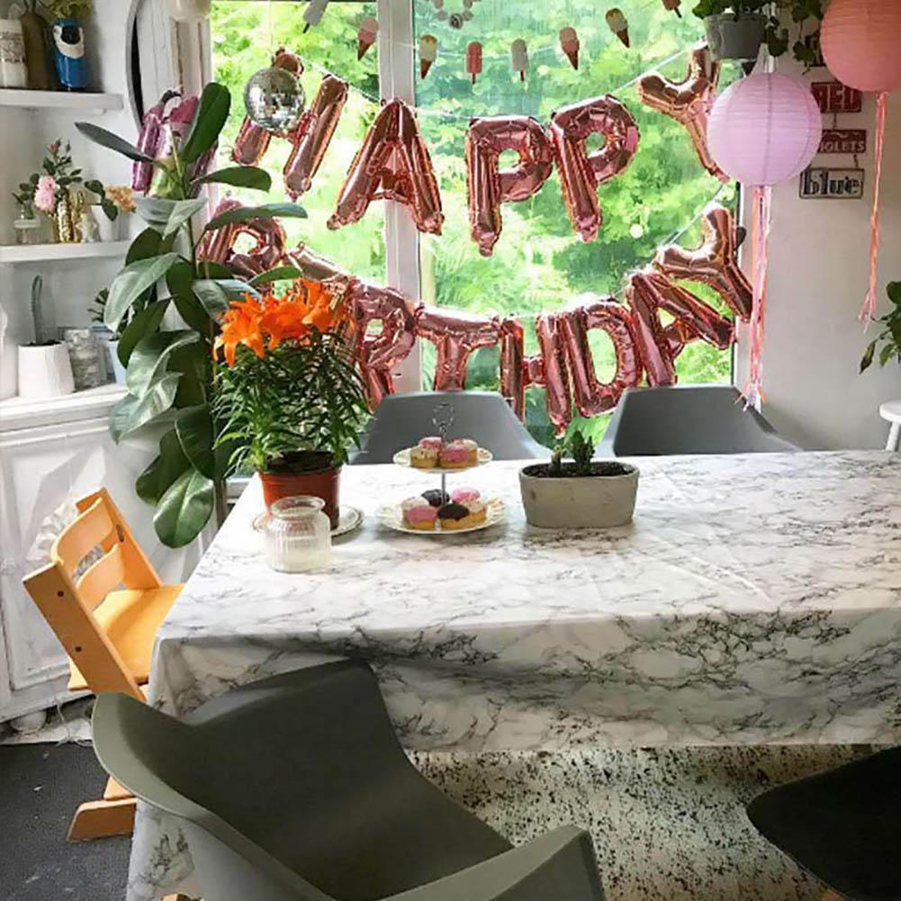 16-дюймовые шары с буквами Baby Happy Birthday из алюминиевой фольги, воздушные шары, украшения для вечеринки, детские шары на день рождения