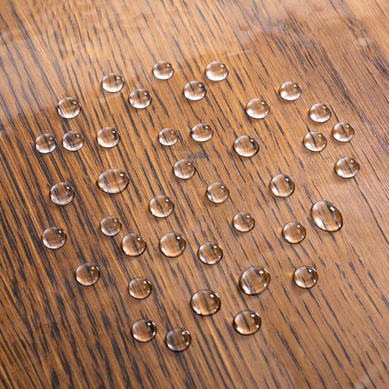 Прозрачная скатерть из ПВХ, водонепроницаемая, маслостойкая и пылезащитная ткань, коврик для чайного стола, нескользящая и моющаяся скатерть