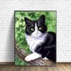 5D DIY Алмазная картина Котенок Набор для вышивки крестом Мозаика Алмазная вышивка Полный круглый/квадратный дрель Украшение дома