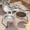 Thickened Stand Elevated Pets Feeders Raised Dog Feeding Basin Pets Products Supplies