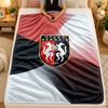 Flannel BlanketStade Rennais FC Warm Soft Throw Blanket for Indoor Sofa Bed Living Room Use
