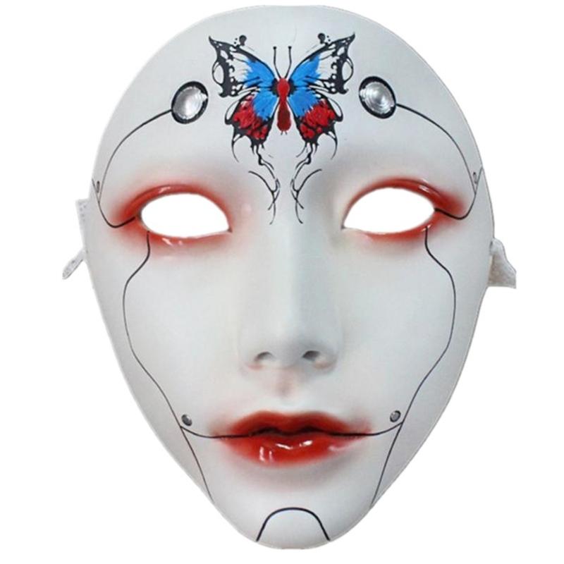 Masquerade Mask Beauty Mask Cosplay Mask Mechanical Full Face Mask for Carnivals Halloween Dress up Party Mask Women Men