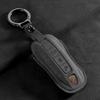 Чехол-оболочка из замши для автомобильного ключа 958 Macan 911 Panamera 996 991 Boxster 987 997 2019 2020 Держатель Брелок Аксессуары