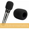 ZOYUBS Microphone Sponge Windproof Cover, High-Density Microphone Sponge, Thick Sponge Microphone Windscreen, Nick Filter Sponge Cover, Sponge Cotton