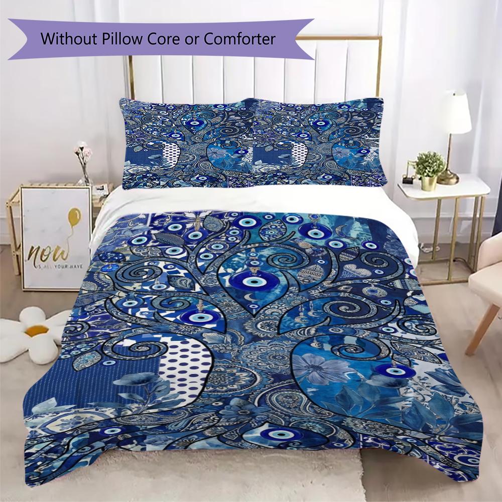 Tree of Life Pattern Bedding uilt Set uilt Cover Pillowcase Home Decoration Birthday Gift (1 * duvet cover + 2 * pillowcase without core)146