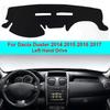 Накладка на панель приборов для Renault Duster Dacia Duster 2014 2015 2016 2017 Коврик на панель Защита от солнца Коврик Декоративные чехлы