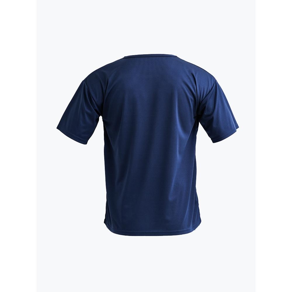 Футболка с коротким рукавом Daiso Sports Mesh L Темно-синяя