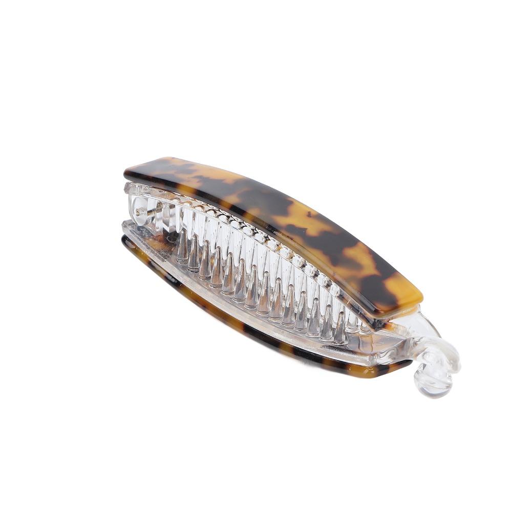 Tortoiseshell Hair Claw Strong Claws Nonslip Hair Clip Volumizing Hair Banana Clip For Women