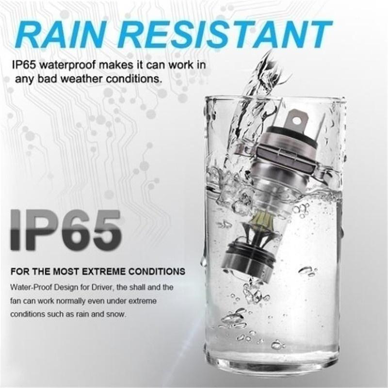 1 шт. светодиодная противотуманная фара H4 H7 100 Вт противотуманная фара мощная автомобильная лампа