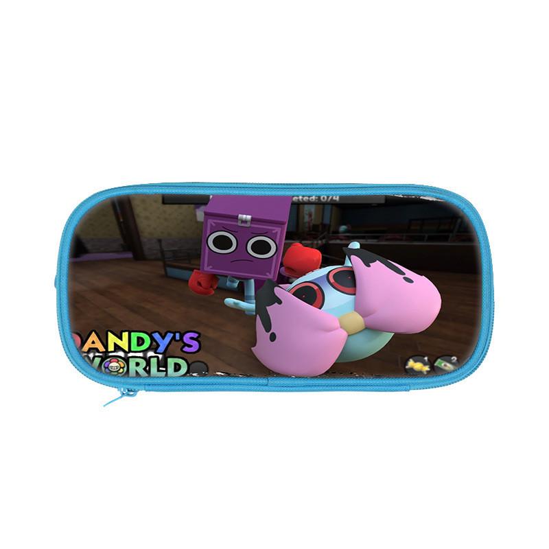 Нейлоновая пенал-сумка Dandys World с вместительным отделением для студентов и детей
