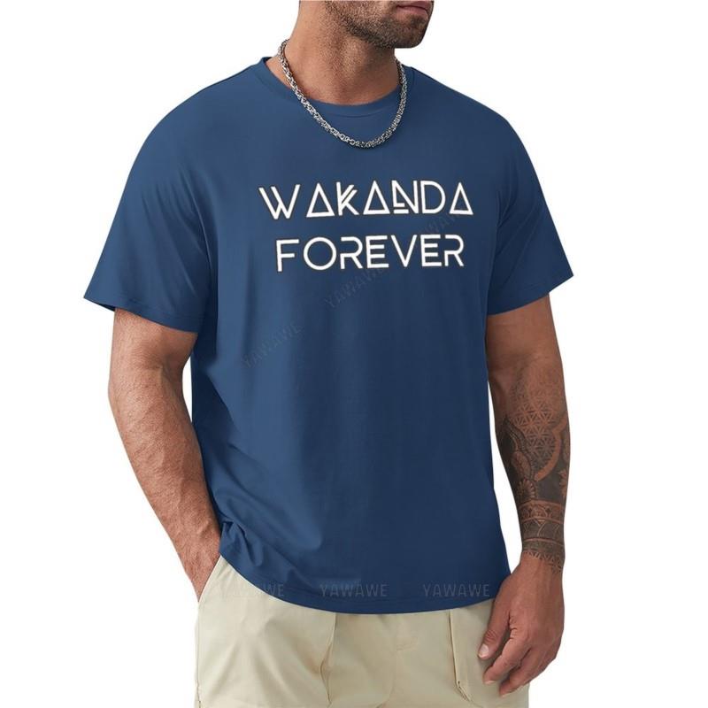 Футболка WAKANDA FOREVER оверсайз футболки Футболка для мальчика футболки для мужчин футболки мужской топ футболки лето