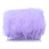 2Meters Colorful Fluffy Marabou Feathers Tassel Fringe Trim Turkey Feather Ribbon Clothes Cuffs Shawl Sewing Flecos Decoration