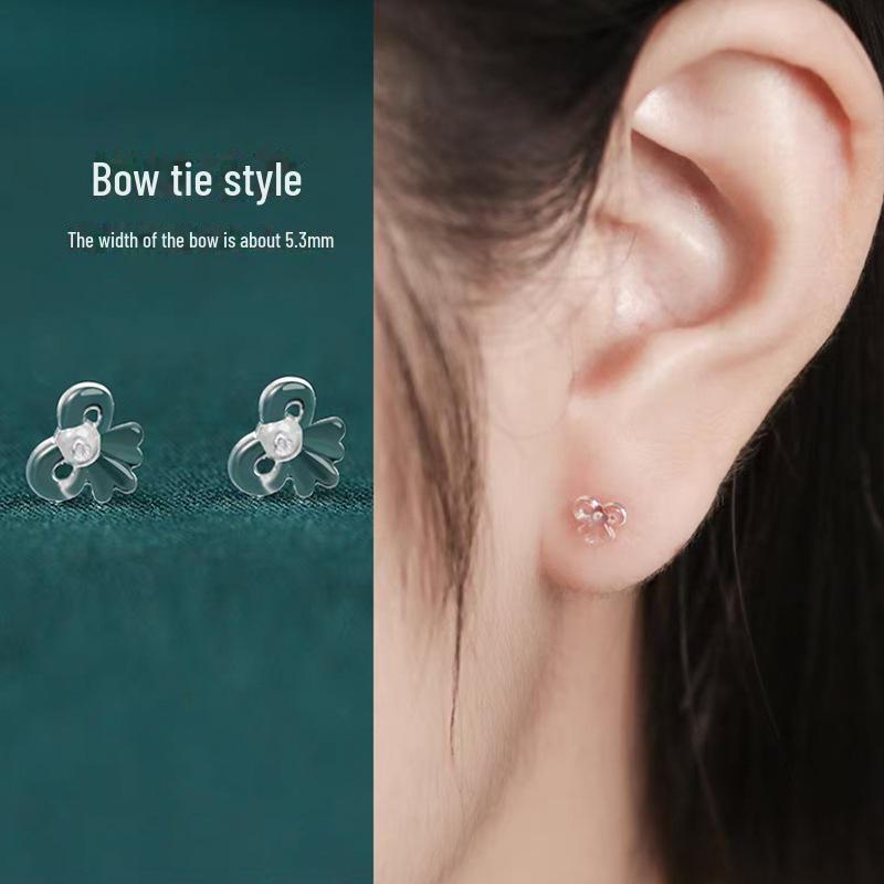 Прозрачные серьги из смолы с мягким клеем и невидимым уходом за ушами для студентов