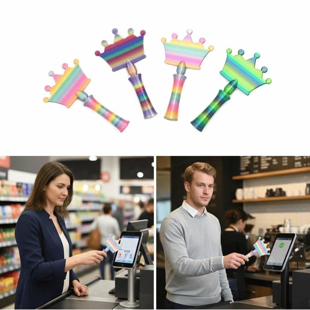 Crown Design 3D Print Wand Tap To Pay Creative Telescoping Credit Card Holder  Retail Payments