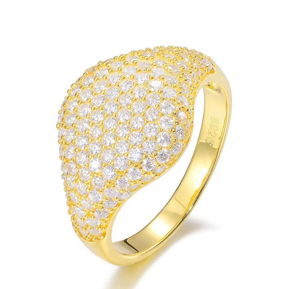 D цвет VVS, кольцо с муассанитом, стерлинговое серебро 925 пробы, белое золото 18 карат, ювелирные изделия, обручальные кольца для женщин и мужчин