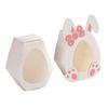 10 шт. пасхальных коробок для сладостей в форме яиц с ушками кролика