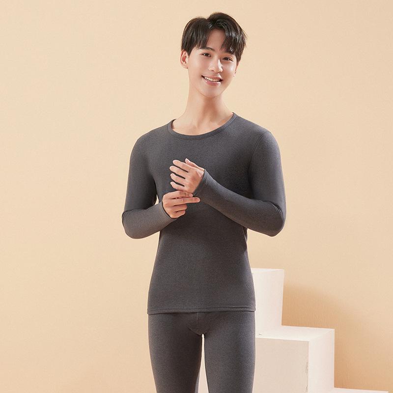 Женский термобелье из кашемира и шелка - круглый вырез, шлифованный бархат, коллекция осень/зима.