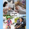 Baby Stroller Fan, Rechargeable Portable Clip On Fan, 20H Cooling With 100 Speeds, Led Display, 360°Rotate Personal Cooling Fans