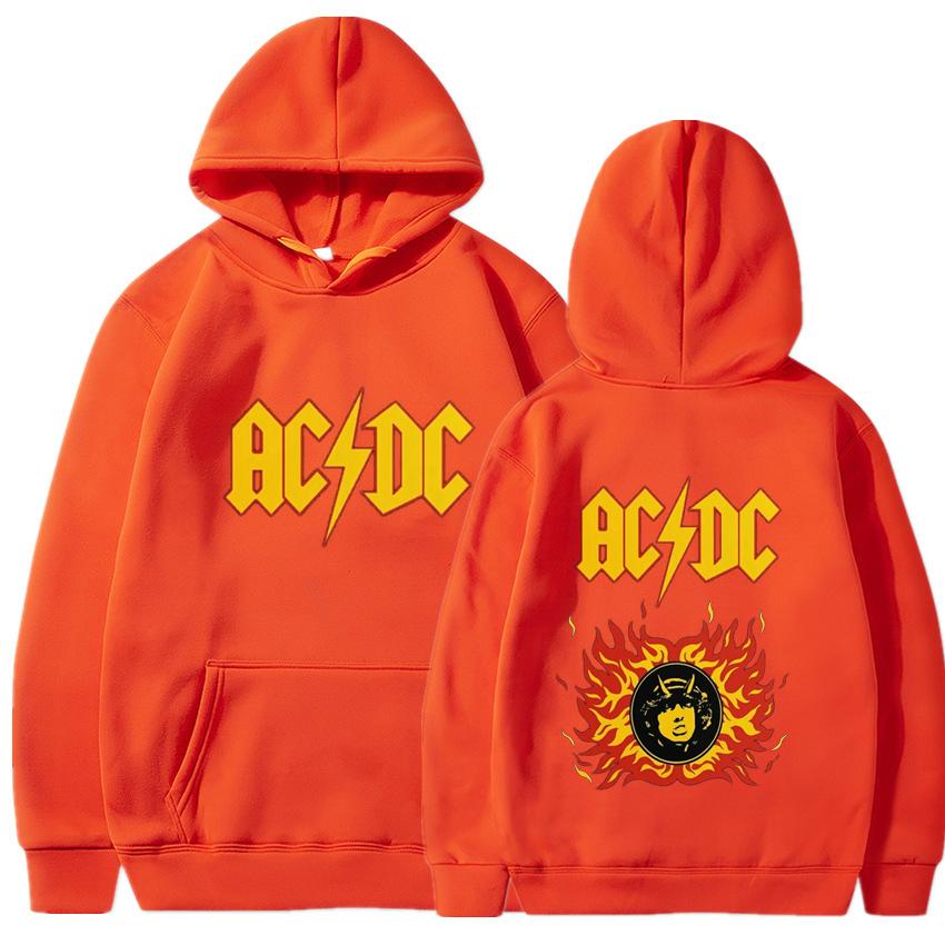 2024 Осень-зима ac pwdup live dc print Hoodie Manner Pullover Sweatshirt Retro Fashion Oversize Hoodies Punk Streetwear