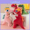 Dinosaur Plush Toy With Multicolor Flames For Kids Play And Comfort