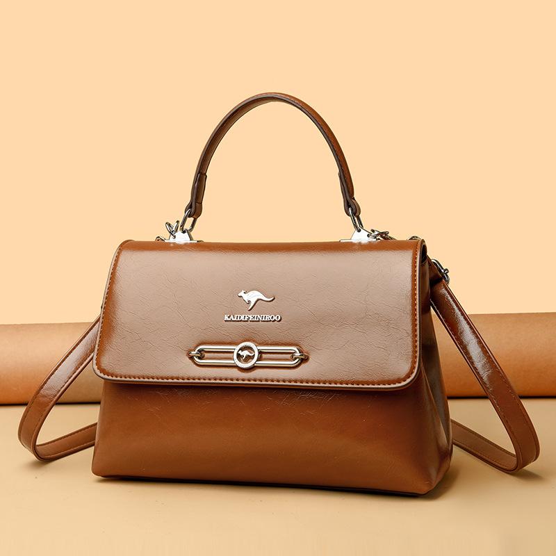 Новая сумка через плечо для женщин, женская сумка через плечо, модная женская сумка в стиле ретро, простая и атмосферная сумка