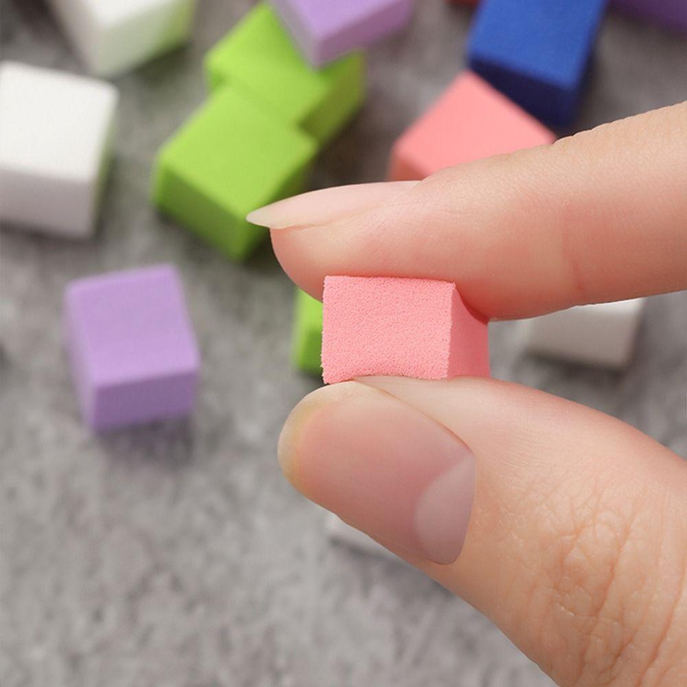 High Rebound DIY Manicure Makeup Sponge Soft Nail Stamper Sponge Gradient Nail Sponge Set  Women