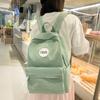 Женский школьный рюкзак, легкий, в стиле колледжа, однотонный рюкзак для старшеклассников