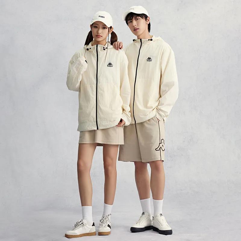 Kappa SS24 Sun Protection Clothing , Summer Unisex White (Unisex) Sun Protection Clothing K0EX2FJ01V 0111