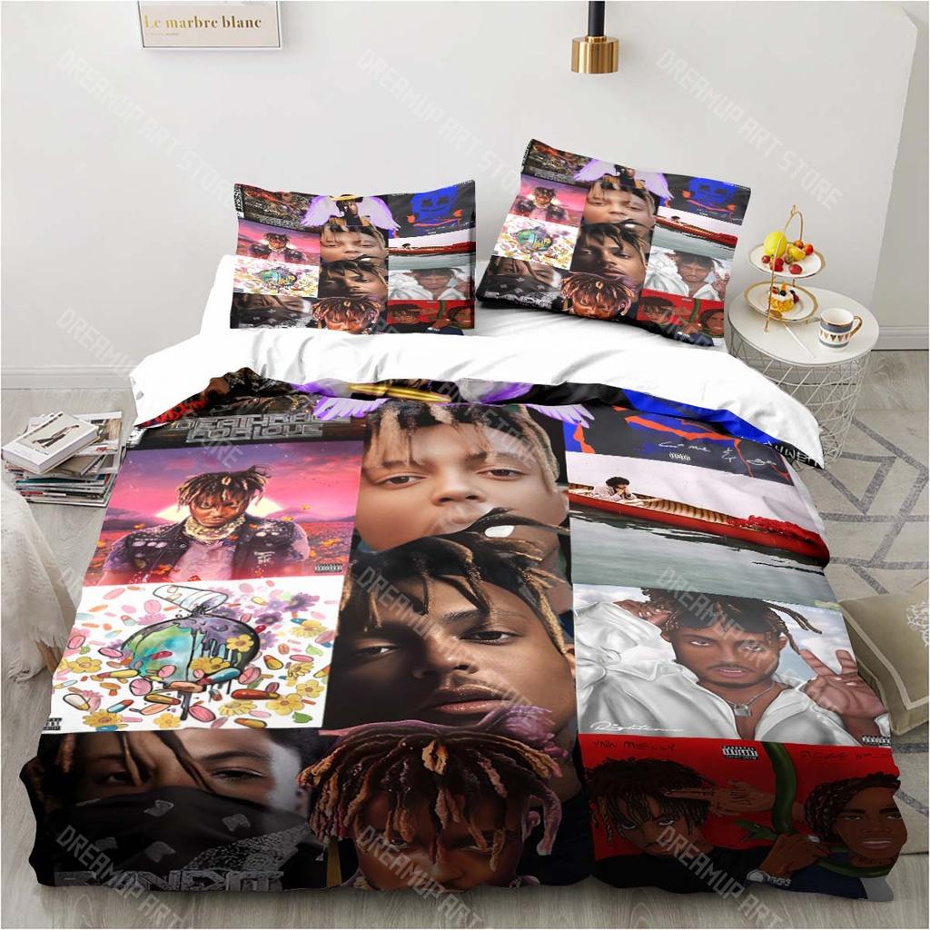3D Рэпер Juice Wrld 999 Постельный комплект одеяло постельные комплекты Наволочка Пододеяльник Детская комната Постельный комплект Роскошный День рождения