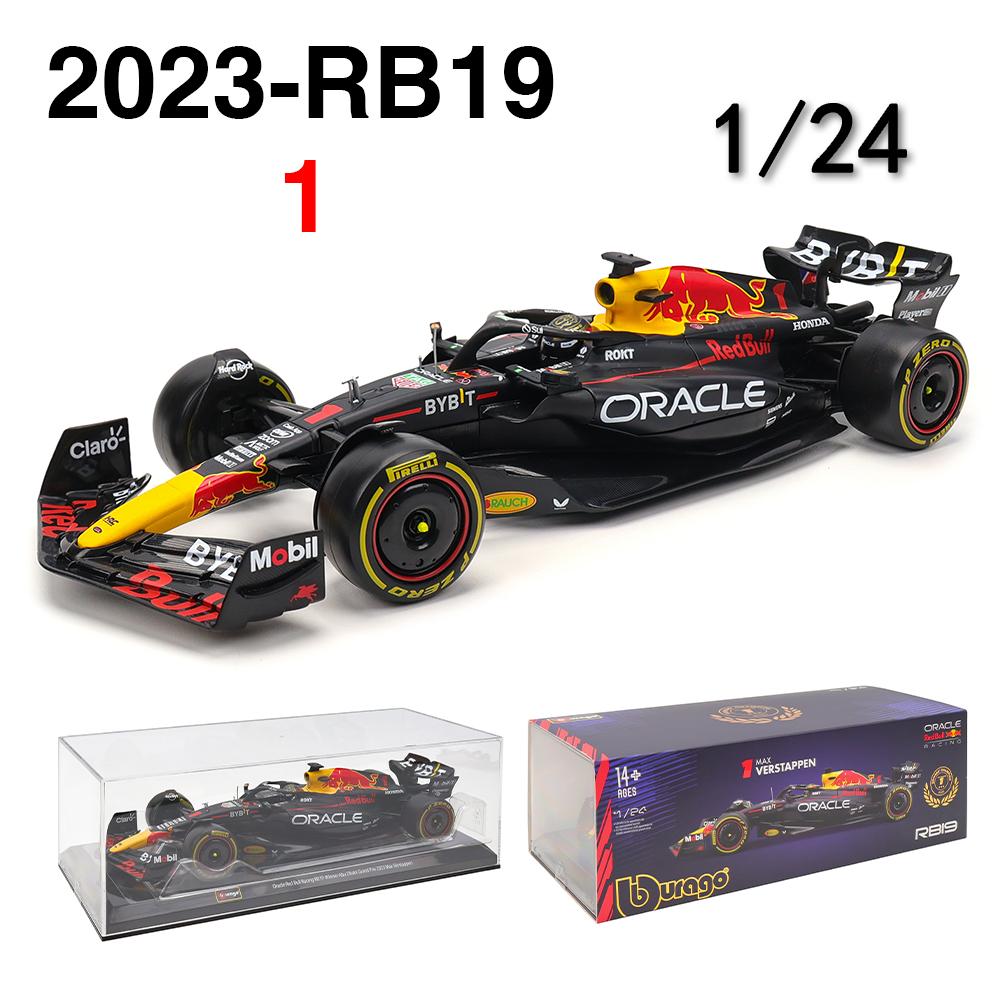 Bburago 1:24 2022~2025 Red Bull United States GP RB19 #1 Vestappan #11 Perez Alloy Car Model F1 serie various style Benz Ferrari