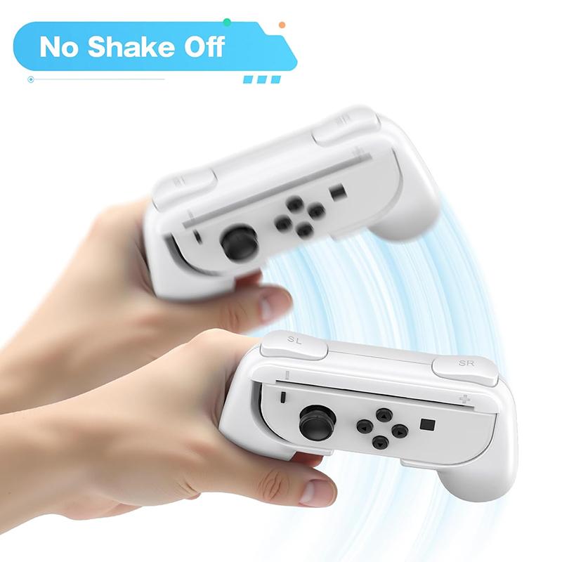 1Psc Wear Resistant Handle Controller for Switch Ergonomic Hand Grip Controller Handle for Switch OLED Joy Con