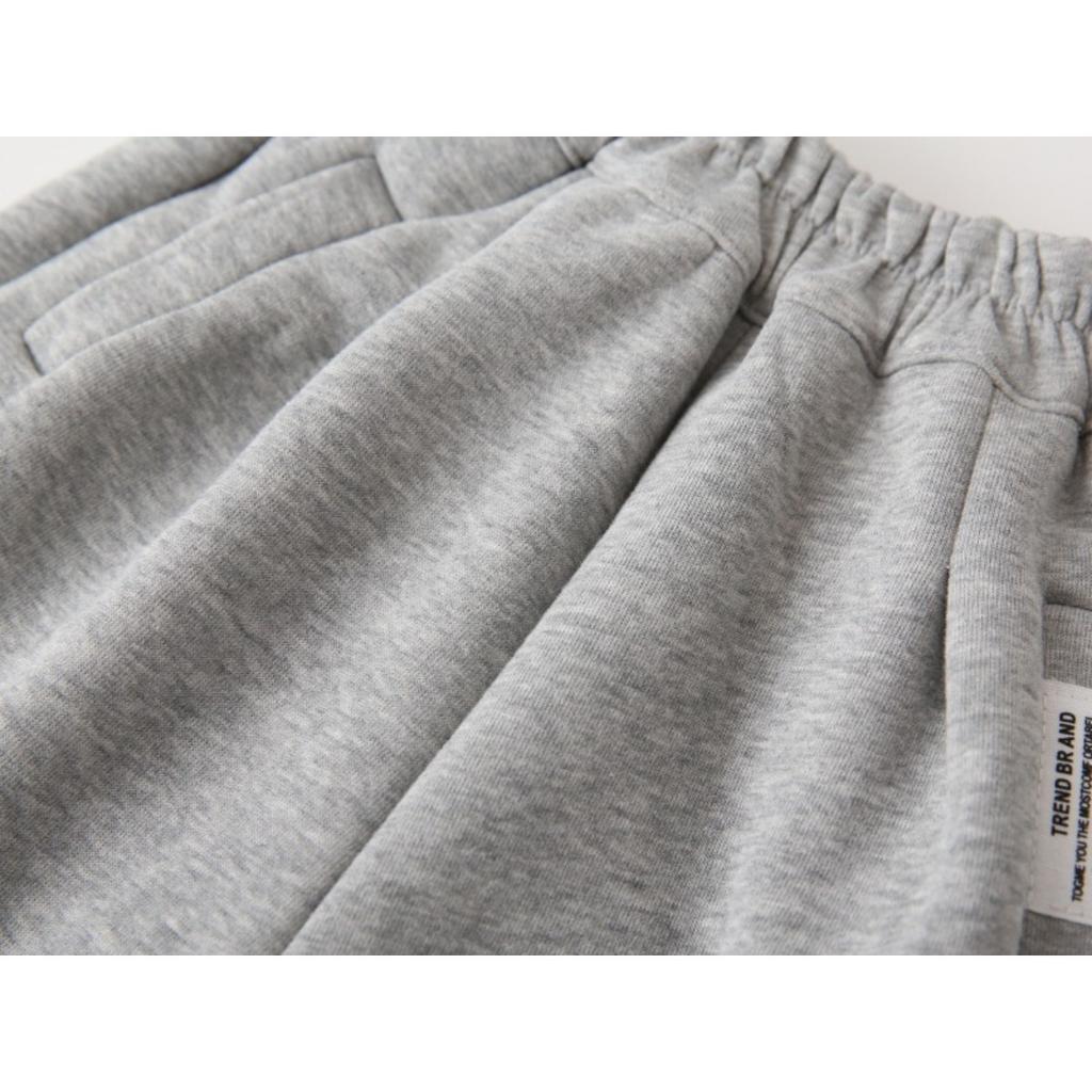 Children's Thick Pants, Autumn and Winter Boys' Composite Fleece Sports Pants, Baby Warm Pants