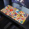 Коврик для мыши MousePad Нескользящий Заблокированный край Мураками Офисный Японский Студенческий Игровой Утолщенный Т Такаши Большой Планшет для письма Подушка