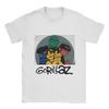 Футболки Gorillaz для мужчин, креативные футболки с коротким рукавом и круглым вырезом, хлопковые, подарок для женщин, высококачественная одежда.