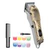 Electric Hair Clipper Set LCD Digital Men Beard Trimmer Barber Cutter for Oil Head 110‑240VEU Plug