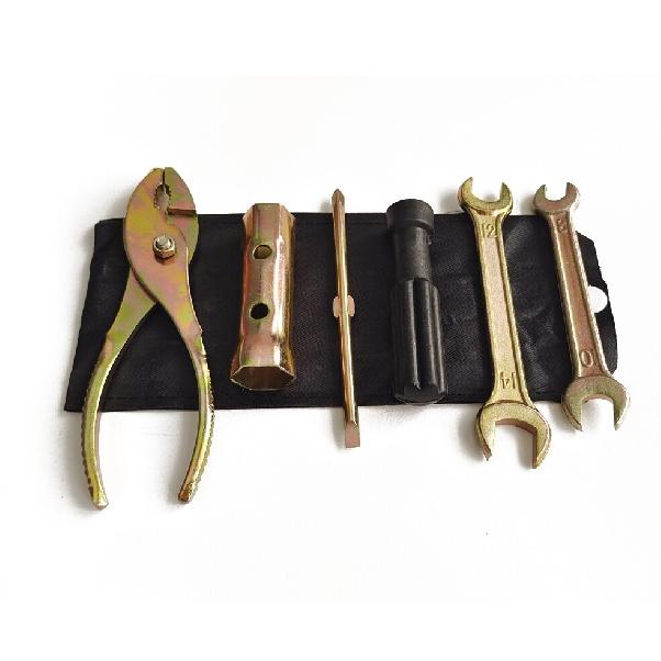Motorcycle Repair Tools Kit Screwdriver Pliers Wrench Spark Plug Sleeve Remover
