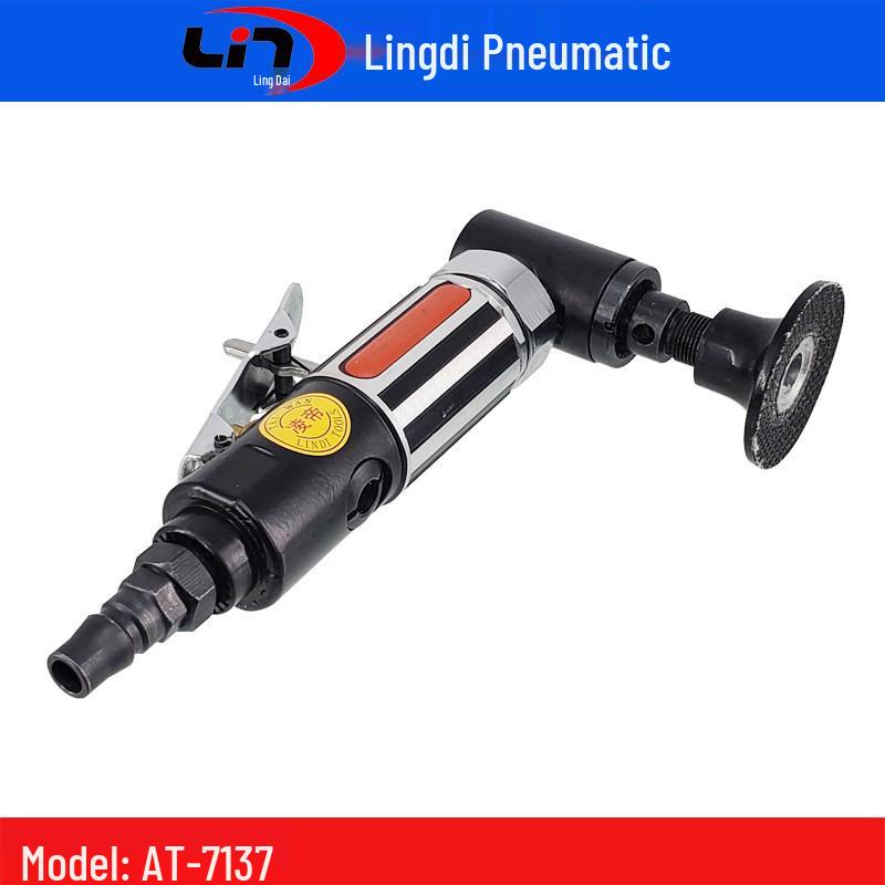 Тайвань Lingdi AT-7137 2-дюймовая пневматическая шлифмашина с поворотным замком, машина для шлифовальной бумаги