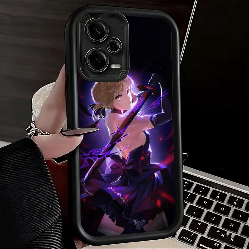Мягкий чехол для телефона Fate Zero Stay Night Saber для Xiaomi Redmi Note 15 14 13 12 11 Pro Plus 10S 11S 4G 11T 5G, силиконовый чехол Funda