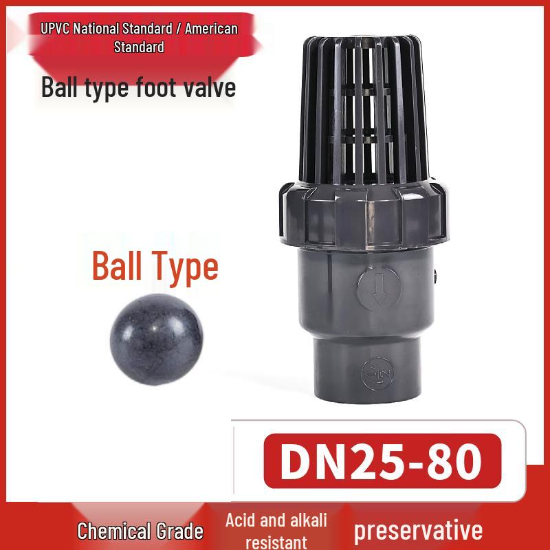 Diannan PVC/UPVC Water Pump Bottom Check Valve
