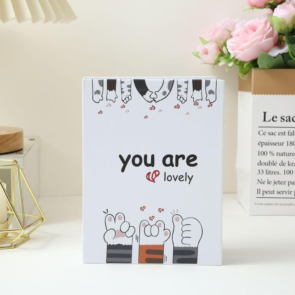 6 Inch 100 Pockets Scrapbook Album Laminated Slip-in Picture Albums  Baby Growth Record