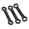 3Pcs RC Helicopter Linkage Rod Set Replacement Helicopter Parts Servo Linkage Rod Set for Flywing BELL206 for UH1